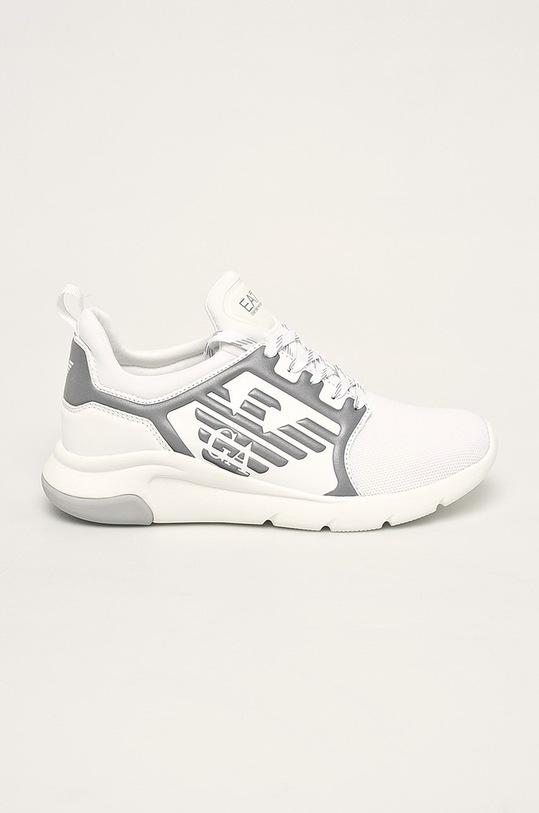 EA7 Emporio Armani - Buty X8X057.XCC55 imitacja skóry licowej biały X8X057.XCC55