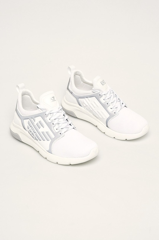 EA7 Emporio Armani - Buty X8X057.XCC55 X8X057.XCC55 biały AA00
