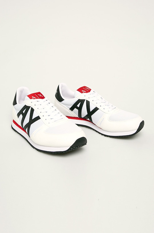 Armani Exchange - Buty XUX017.XV028. XUX017.XV028. biały SS20