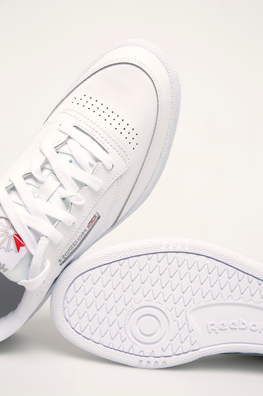 Reebok Classic sneakersy skórzane CLUB C 85 biały AR0455