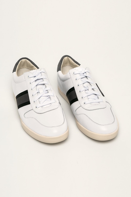 Polo Ralph Lauren - Kožená obuv 809791878001 biela SS20