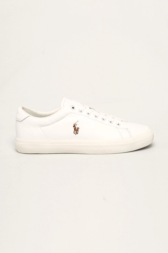 Polo Ralph Lauren Кожаные кроссовки Longwood плоская белый 816785025004