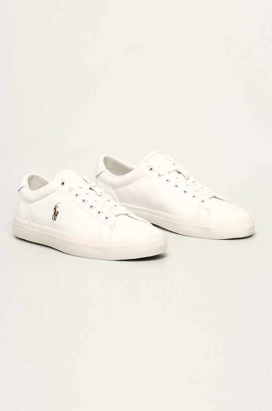Polo Ralph Lauren - Buty skórzane Longwood 816785025004 biały SS21