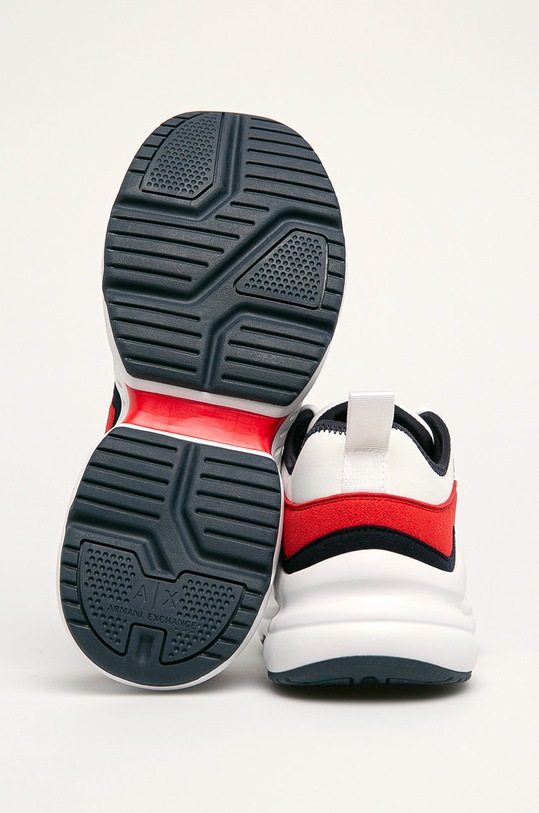 Armani Exchange - Topánky biela XUX051.XV204