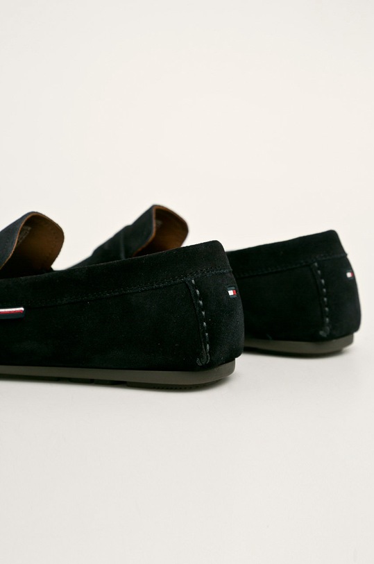 Obuća Tommy Hilfiger - Mokasinke od brušene kože FM0FM02725 mornarsko plava