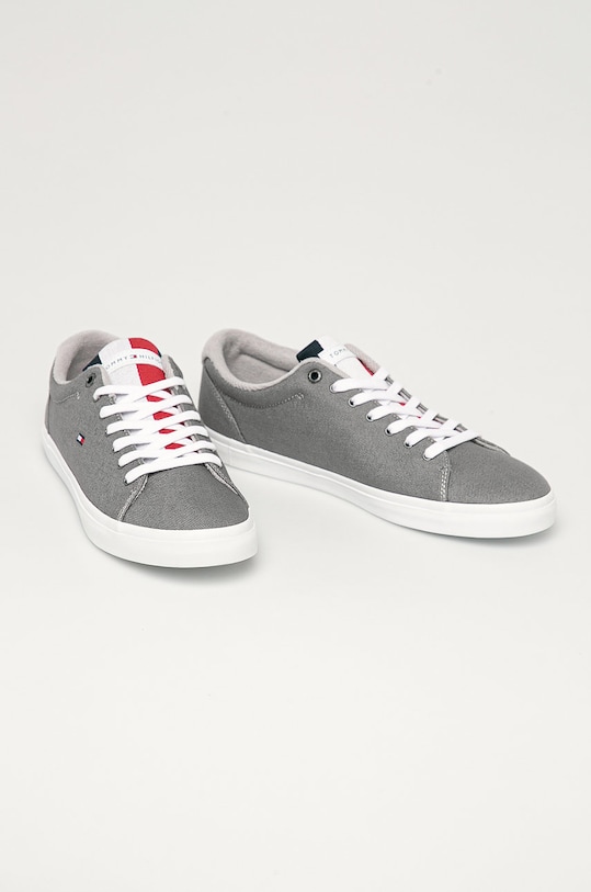 Tommy Hilfiger - Topánky FM0FM02684 sivá AW20