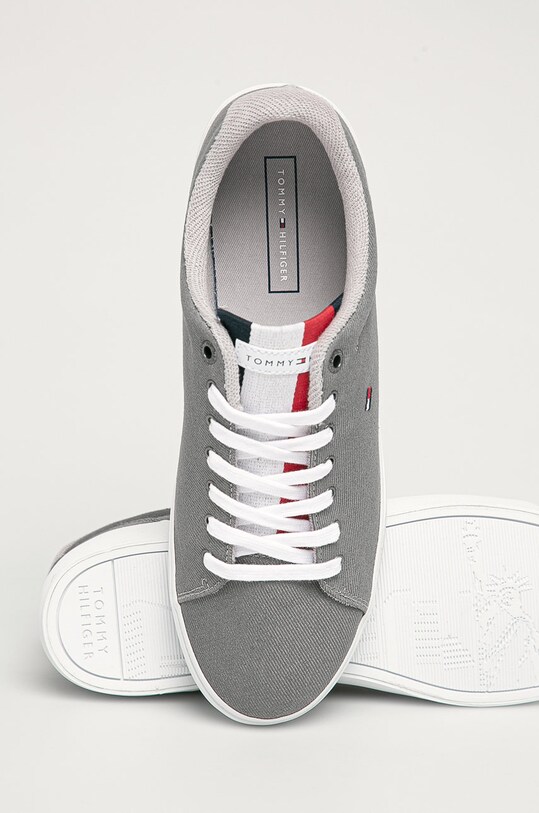 Tommy Hilfiger - Topánky sivá FM0FM02684