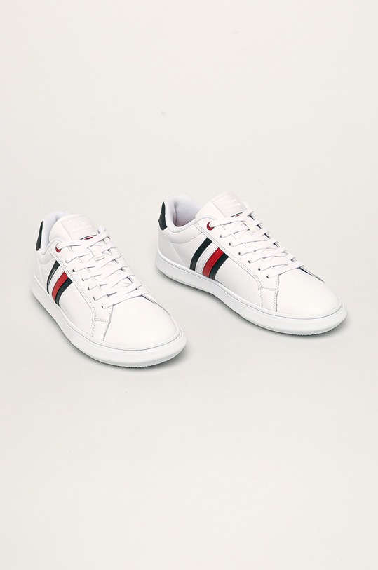 Παπούτσια Tommy Hilfiger FM0FM02668 λευκό SS21