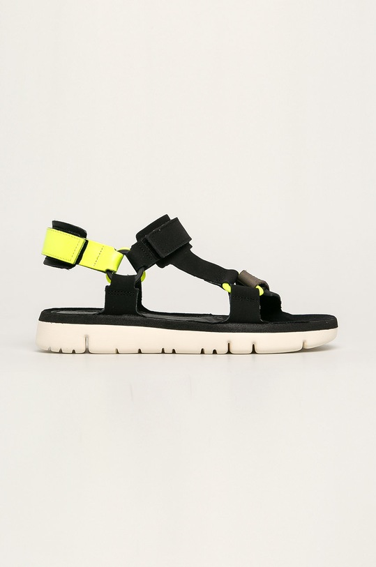 Camper - Sandale de piele Oruga negru K100416.008