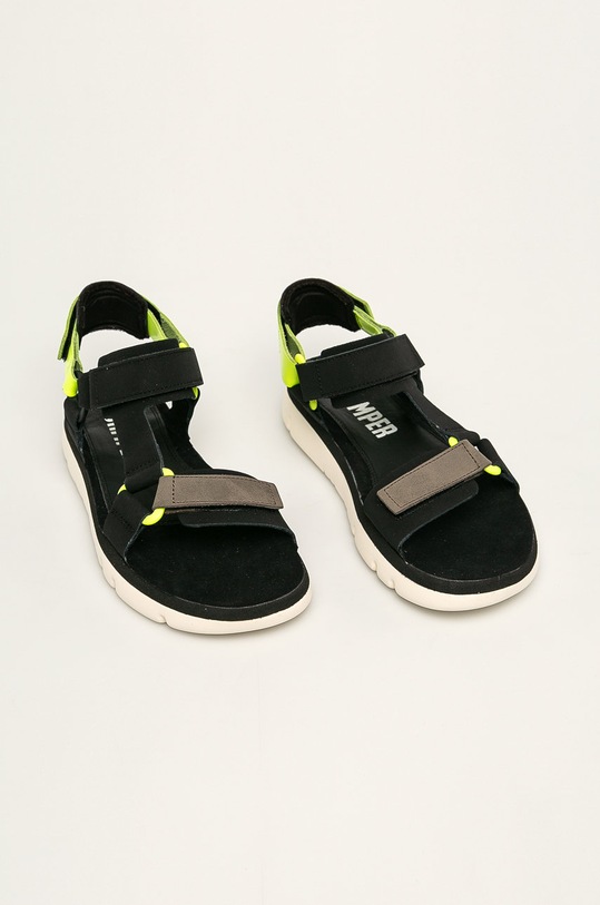 Camper - Sandale de piele Oruga K100416.008 negru SS20