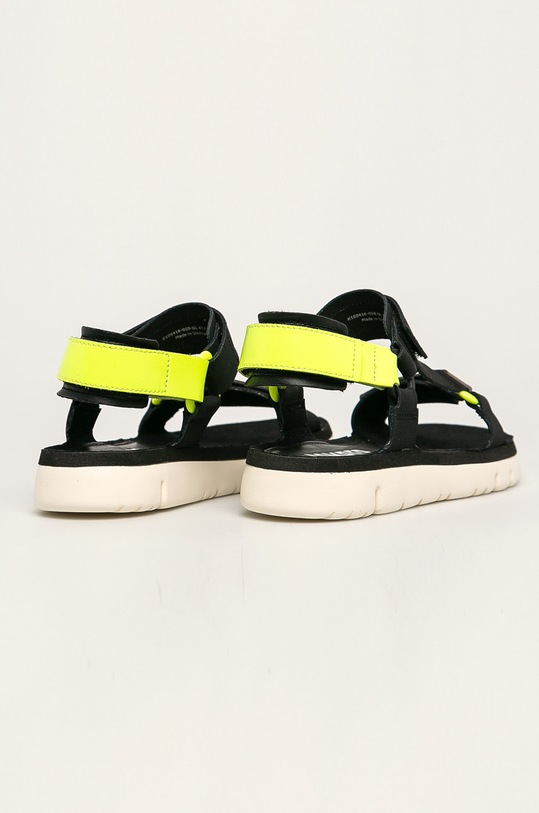 Încălțăminte Camper - Sandale de piele Oruga K100416.008 negru
