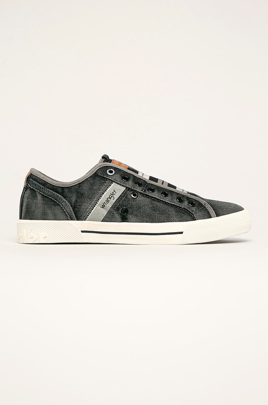 Wrangler - Tenisky slip on čierna WM01050A