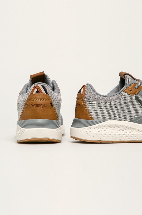 Obuv Wrangler - Topánky WM01072A sivá