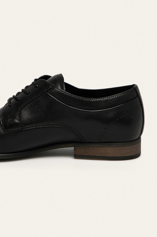 Aldo - Półbuty skórzane Palmers czarny 12803259