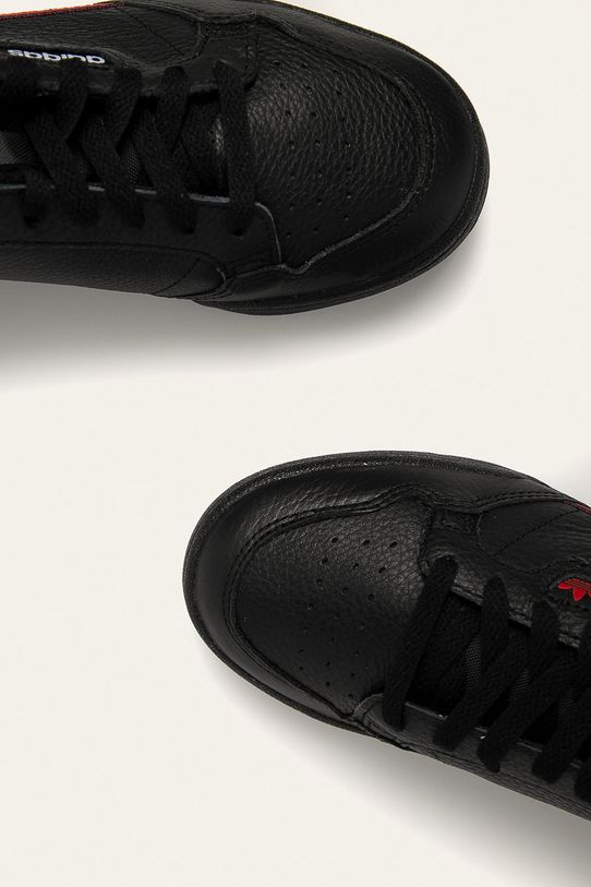 Δερμάτινα αθλητικά παπούτσια adidas Originals G27707 μαύρο