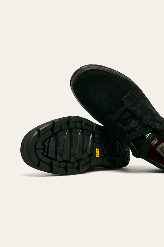 Kožené polobotky CAT Footwear Rialto černá P724334