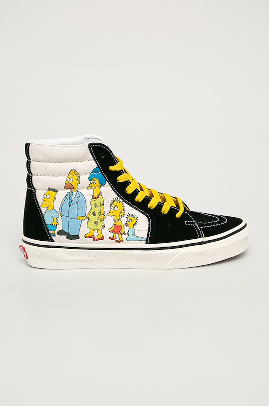 Vans - Tenisky x The Simpsons semišová koža čierna VN0A4BV617E1