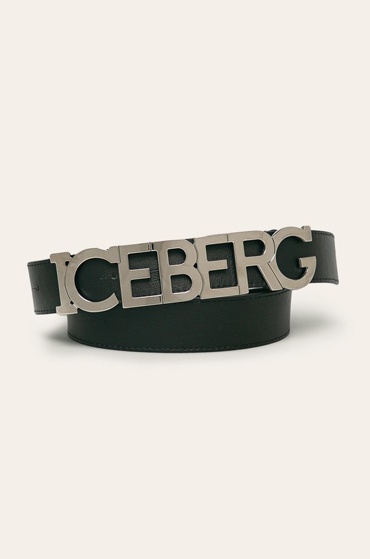 Iceberg - Curea de piele negru 6601.6911