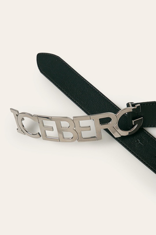 Iceberg - Curea de piele 6601.6911 negru SS20