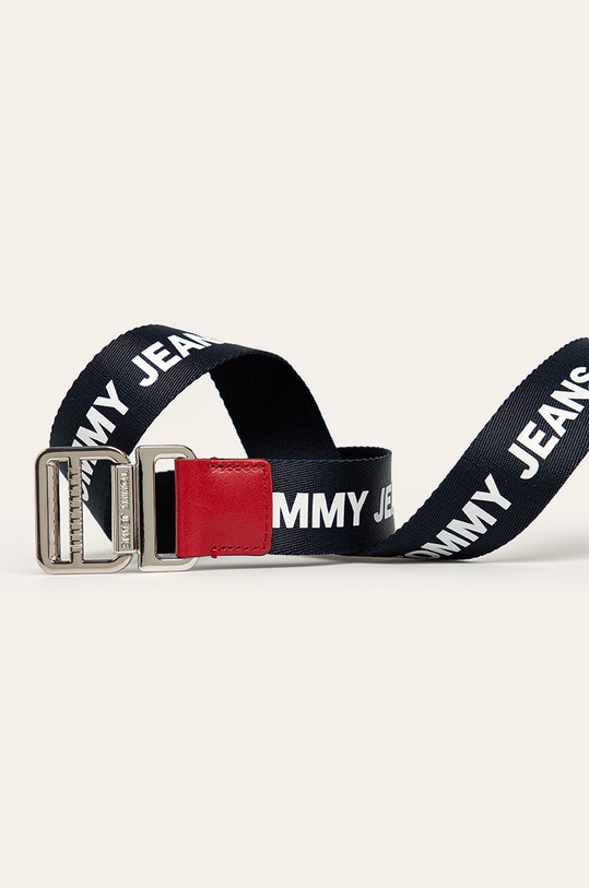 Tommy Jeans - Opasok AW0AW08068 tmavomodrá SS20