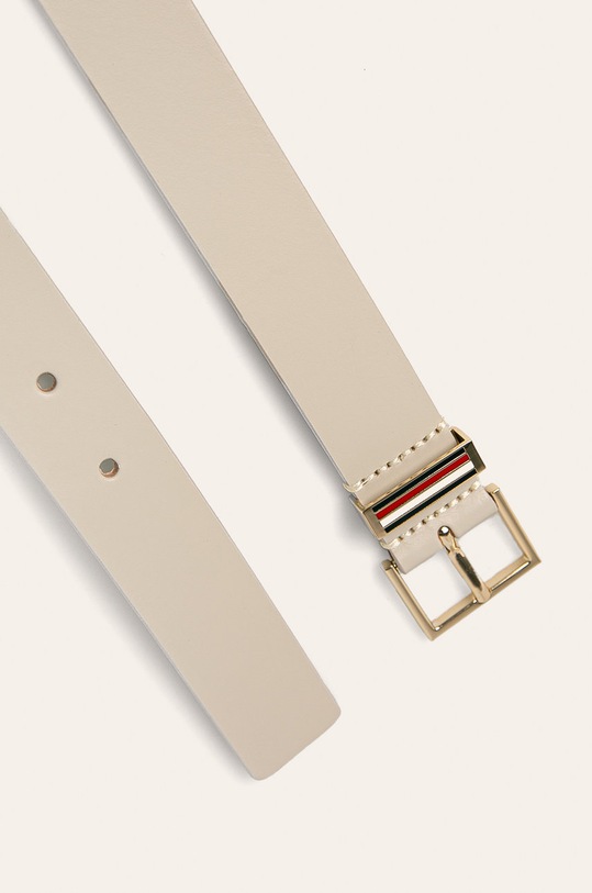 Tommy Hilfiger - Curea de piele AW0AW08019 bej SS20