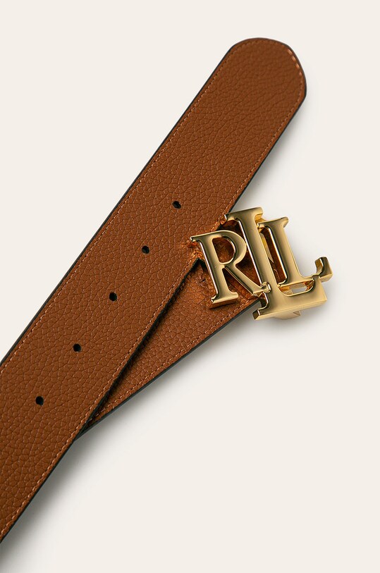 Accesorii Lauren Ralph curea de piele 412754806001 negru