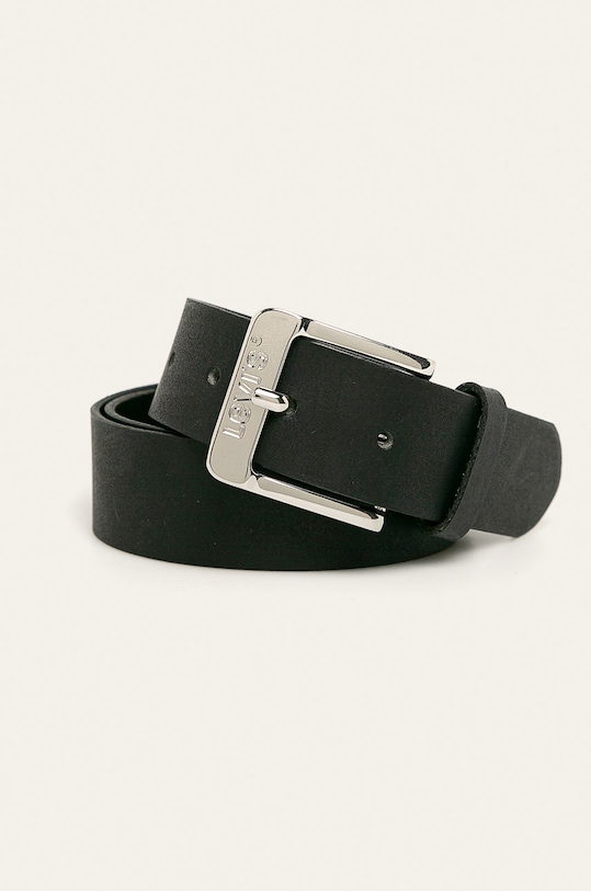 Levi's - Curea de piele negru 37460.0185