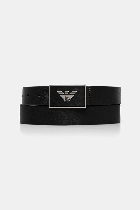 Emporio Armani - Curea de piele negru Y4S196.YDC0G