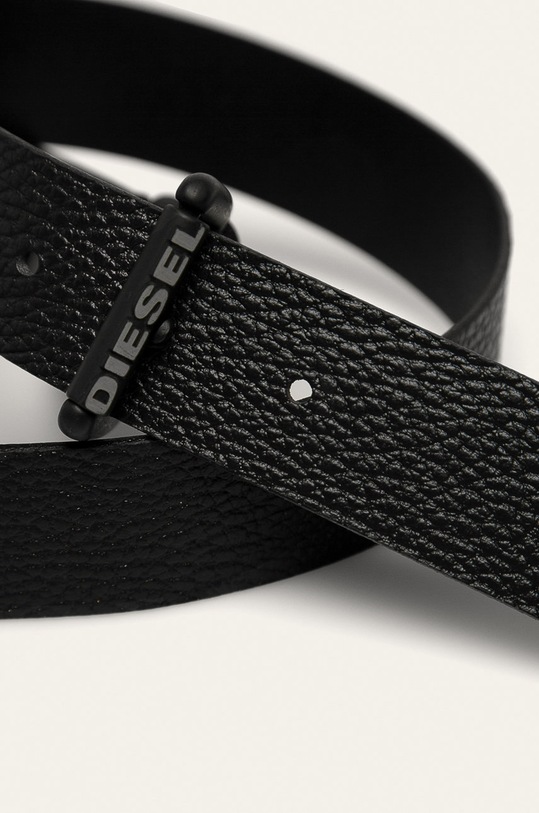 Diesel - Kožený pásek X06561.P0396 černá SS20
