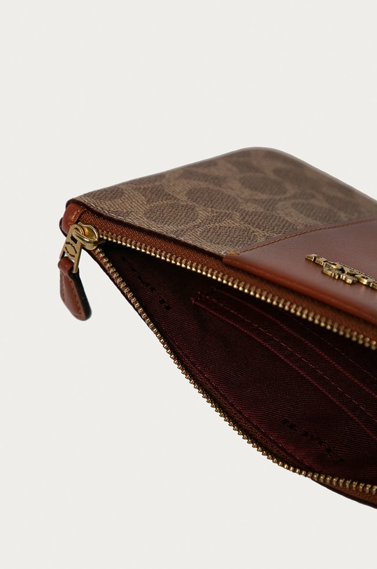 Coach - Δερμάτινο πορτοφόλι 32445 καφέ