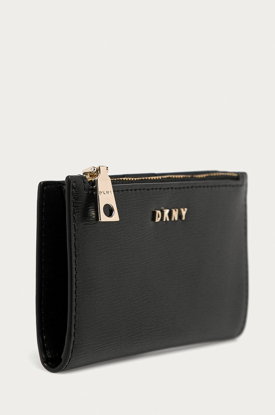 Kožená peněženka Dkny černá R92Z3C08