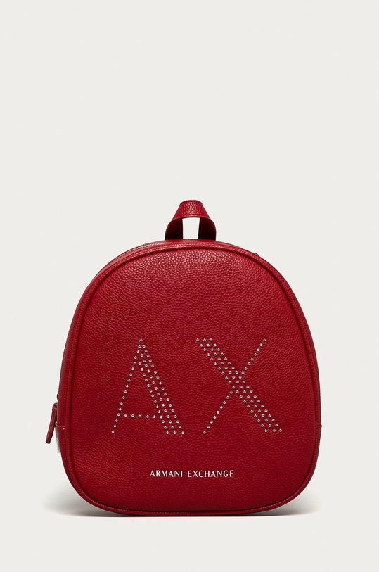 Armani Exchange - Ruksak imitácia kože červená 942563.CC284
