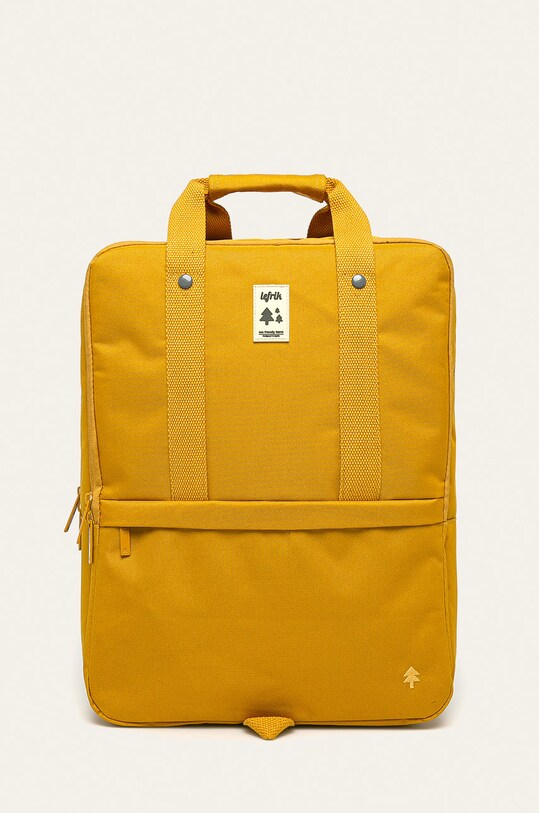 Lefrik - Rucsac incape in A4 galben DAILY.BACKPACK