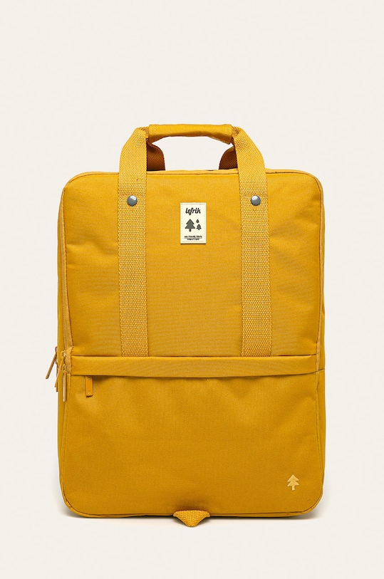 Lefrik - Hátizsák textil sárga DAILY.BACKPACK
