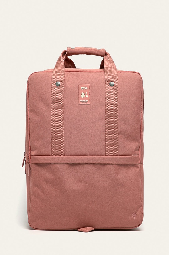Lefrik - Ruksak nášivka ružová DAILY.BACKPACK