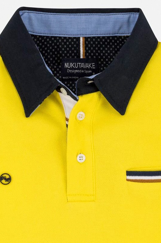 Mayoral - Tricou polo copii 128-172 cm galben 6139.7C.JUNIOR
