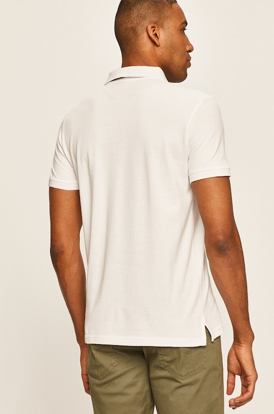 Oblečenie Tom Tailor Denim - Pánske polo tričko 1016502 biela