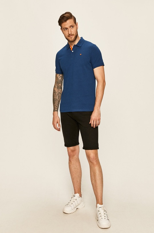 Tom Tailor Denim - Polo tričko 1016502 námořnická modř AA00