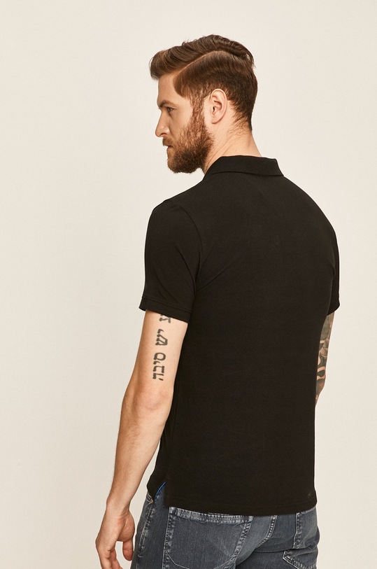 Odzież Tom Tailor Denim - Polo 1016502 czarny