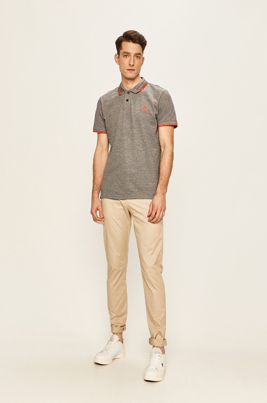 Tom Tailor Denim - Polo tričko 1016150 námořnická modř AA00