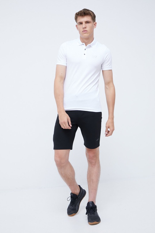 EA7 Emporio Armani Polo 8NPF04.PJM5Z 8NPF04.PJM5Z biały AA00