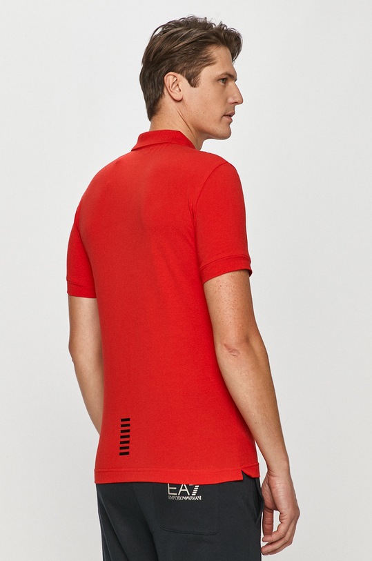 Odjeća Polo majica EA7 Emporio Armani 8NPF04.PJM5Z crvena