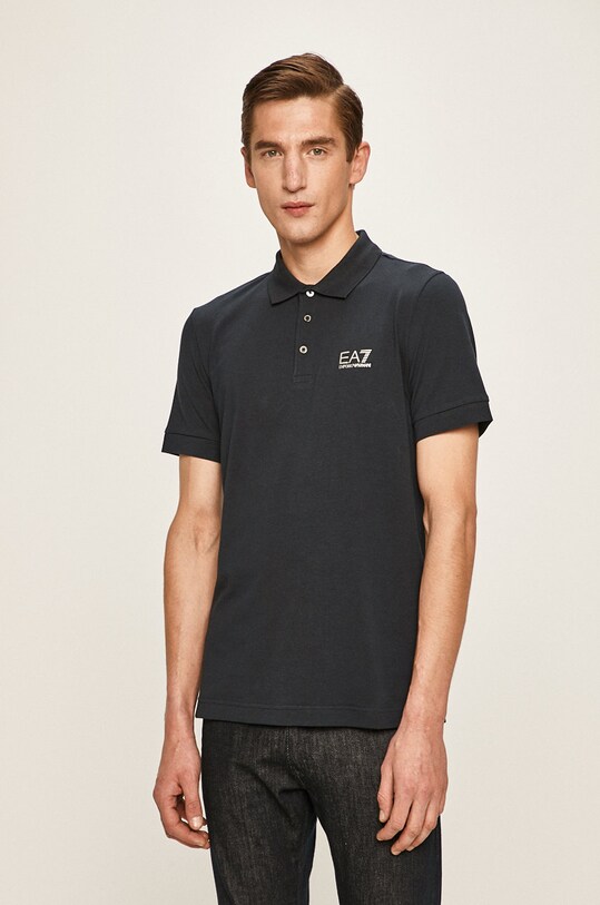 EA7 Emporio Armani Polo 8NPF04.PJM5Z granatowy 8NPF04.PJM5Z