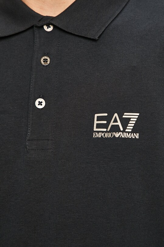 EA7 Emporio Armani Polo 8NPF04.PJM5Z 8NPF04.PJM5Z granatowy
