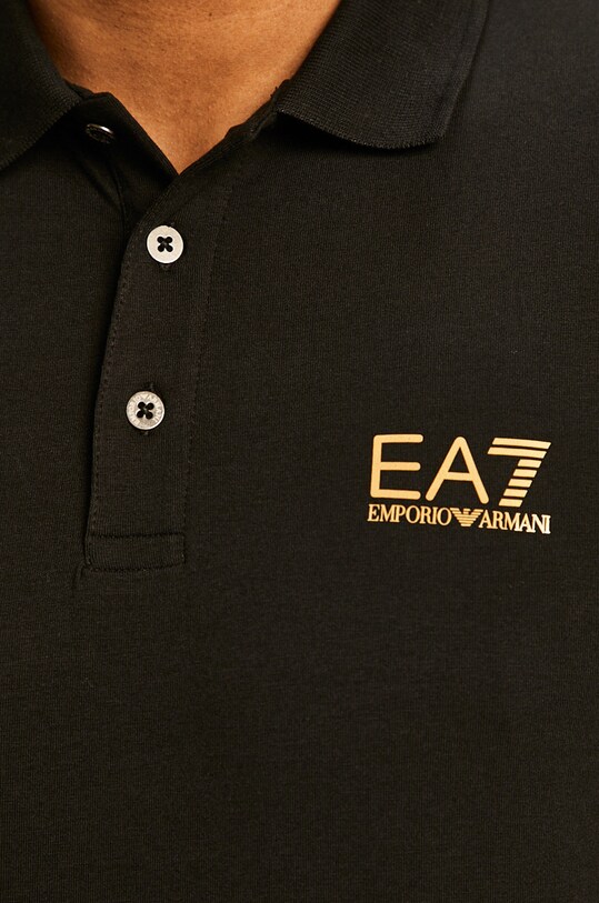 EA7 Emporio Armani poló 8NPF04.PJM5Z fekete