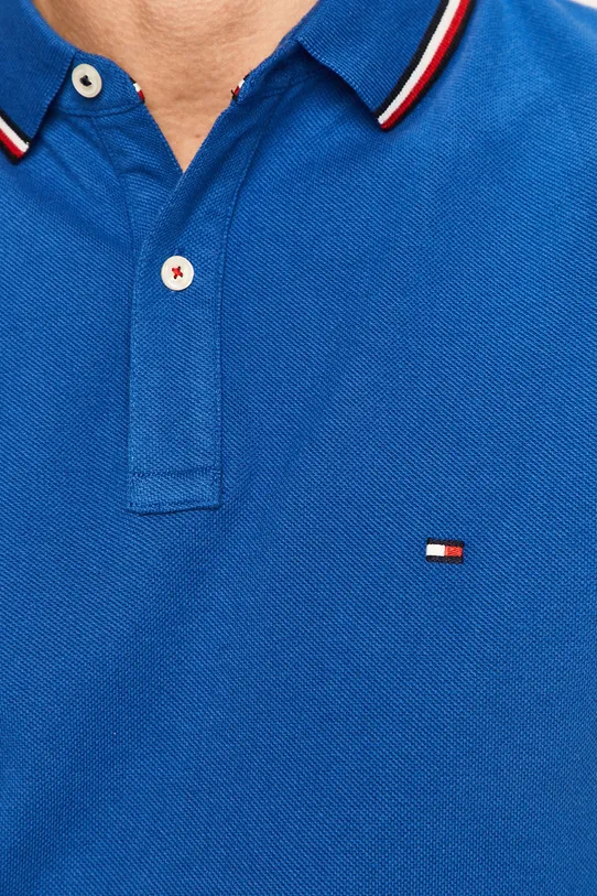 Tommy Hilfiger - Polo MW0MW13080 MW0MW13080 niebieski