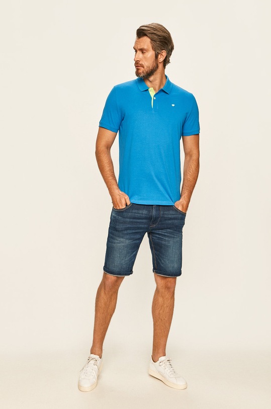 Tom Tailor Denim - Polo tričko 1016502. modrá SS20