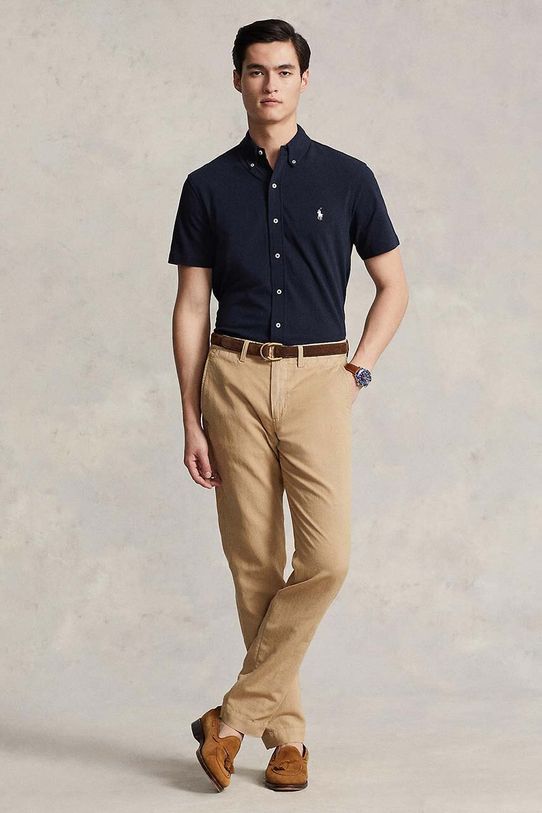 Polo Ralph Lauren - Πουκάμισο σκούρο μπλε 710798291001