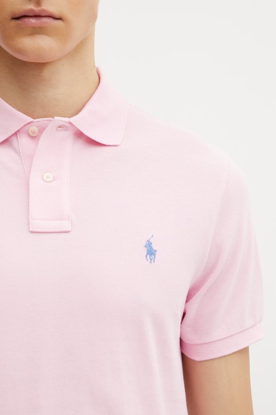 Polo Ralph Lauren - Тениска с яка розов 710795080004