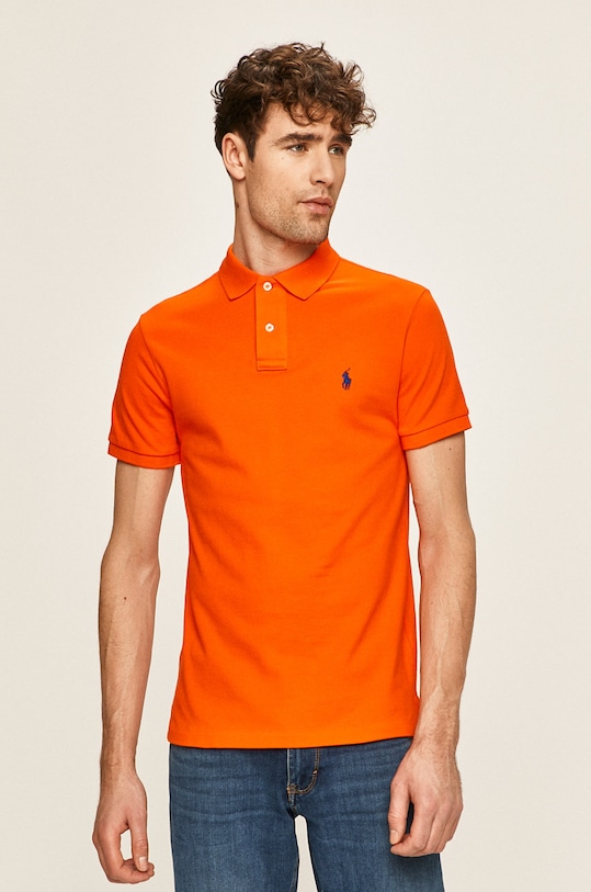 Polo Ralph Lauren - Tricou Polo portocaliu 710795080025